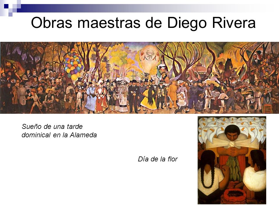 Obras maestras de Diego Rivera