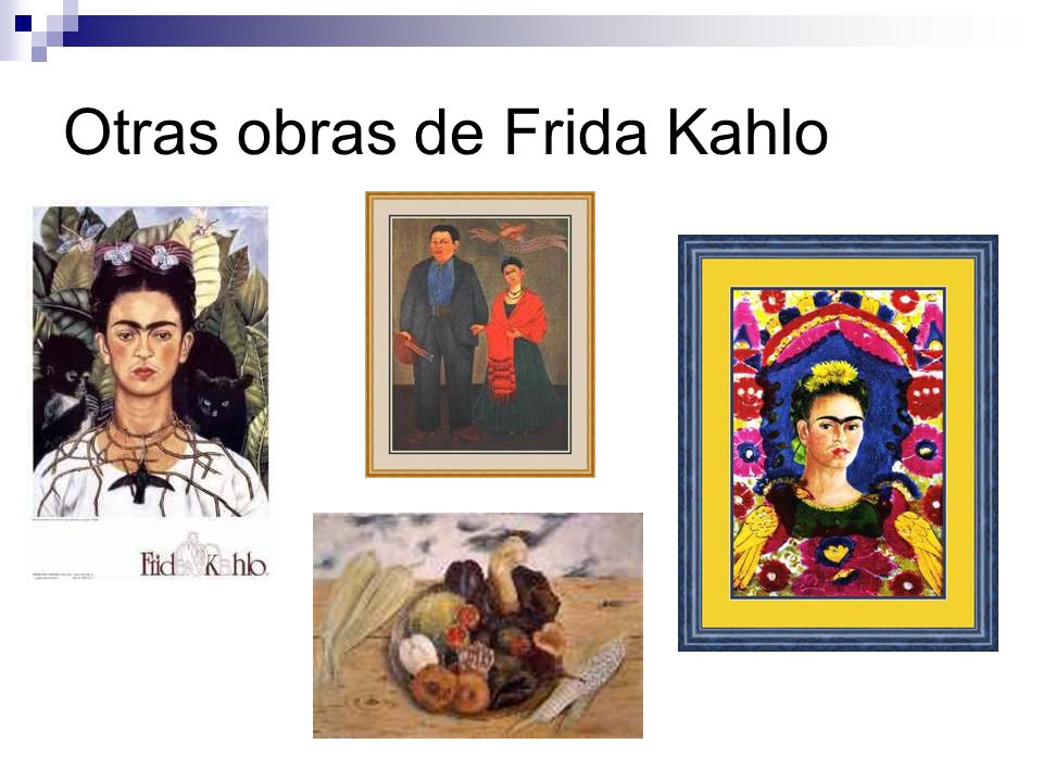 Otras obras de Frida Kahlo