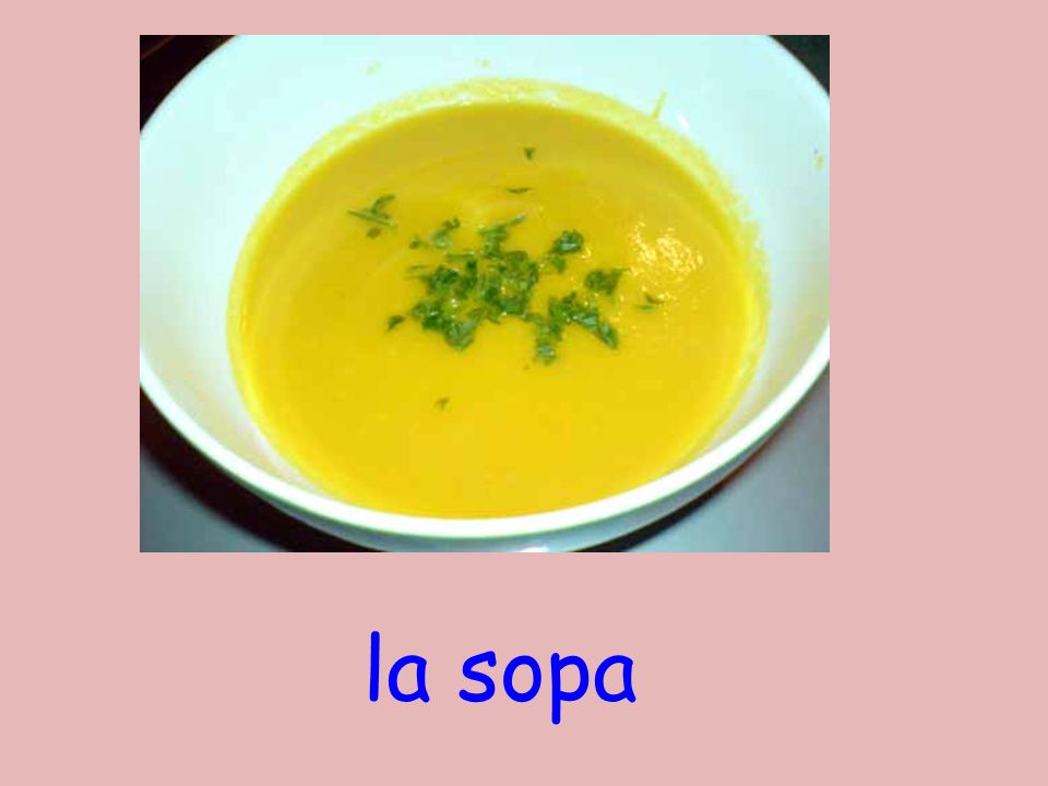 la sopa