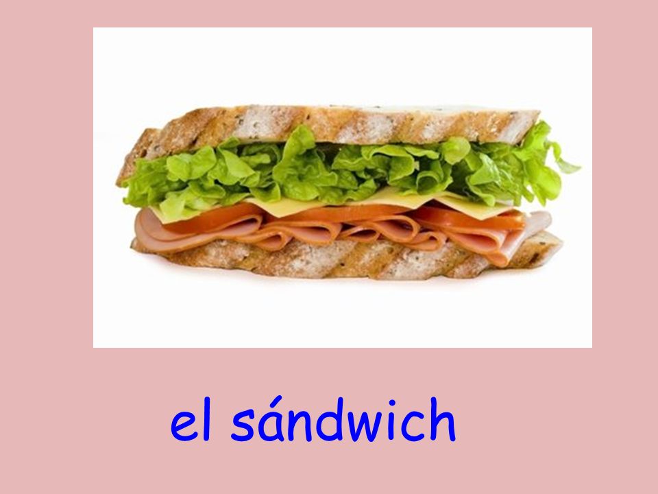 el sándwich