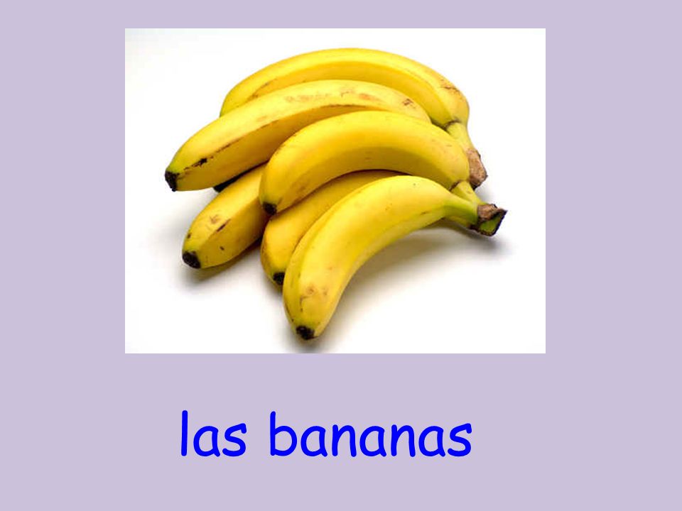 las bananas