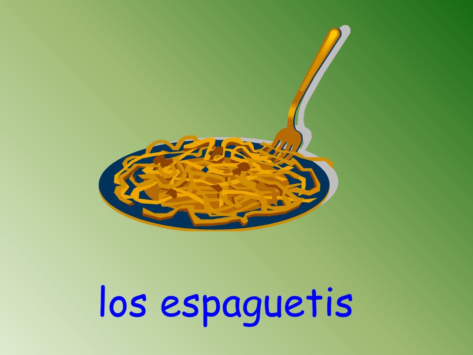 los espaguetis
