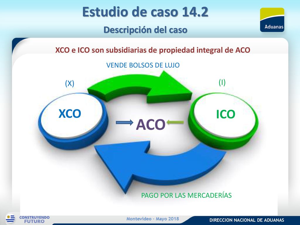 XCO e ICO son subsidiarias de propiedad integral de ACO