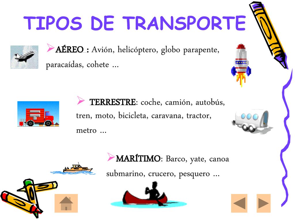TIPOS DE TRANSPORTE AÉREO : Avión, helicóptero, globo parapente, paracaídas, cohete …