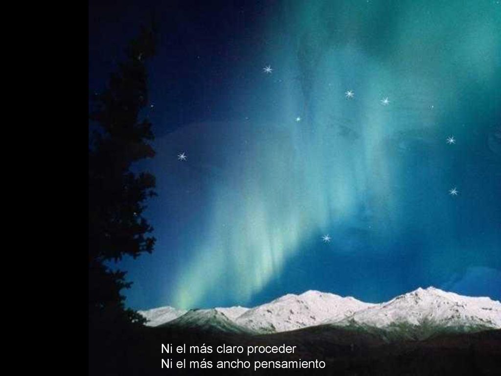que Ni el más claro proceder Ni el más ancho pensamiento