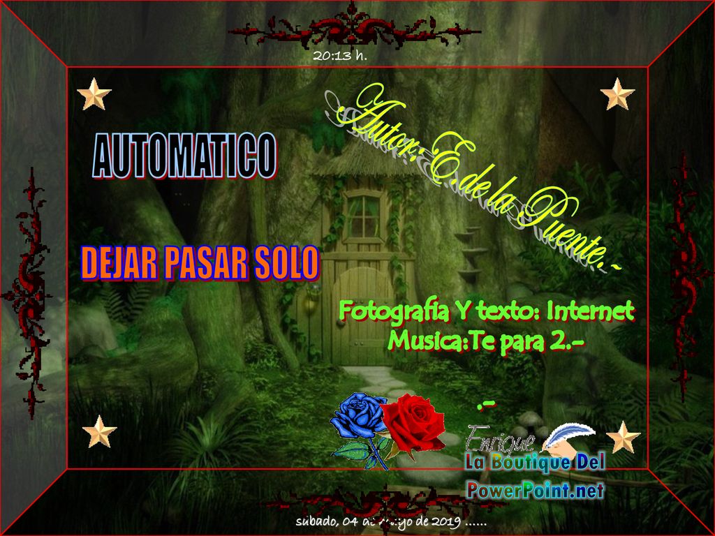 Fotografia Y texto: Internet La Boutique Del PowerPoint.net