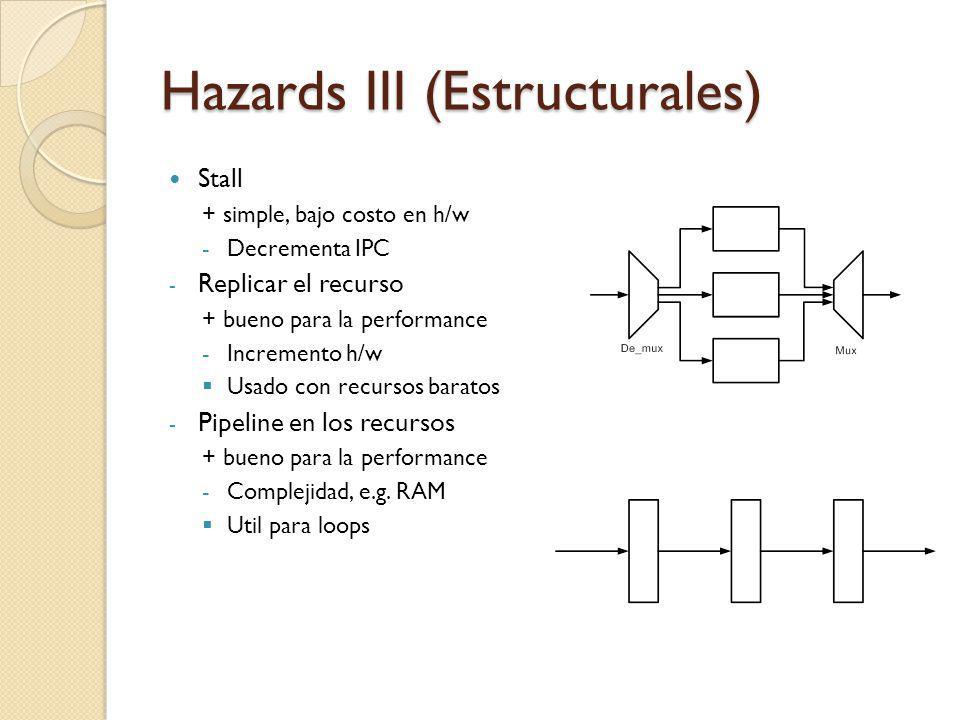 Hazards III (Estructurales)