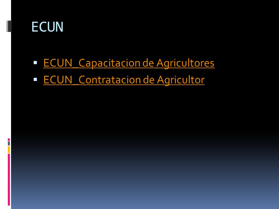 ECUN ECUN_Capacitacion de Agricultores ECUN_Contratacion de Agricultor