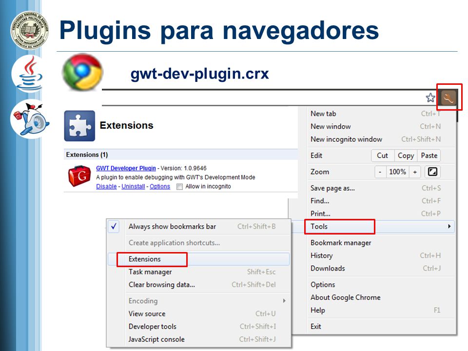 Plugins para navegadores