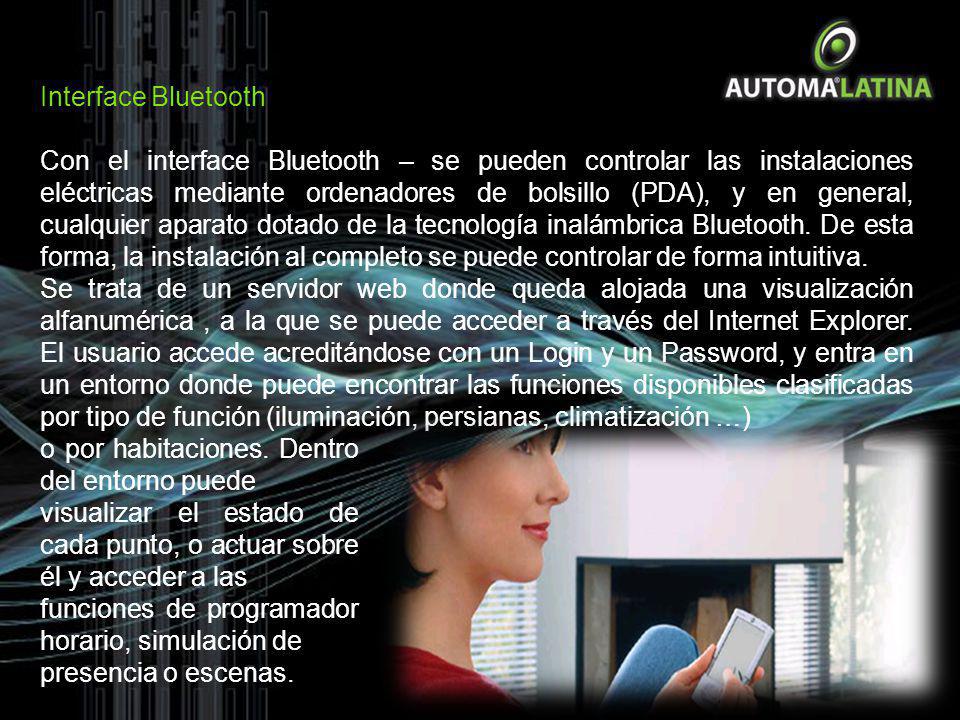 Interface Bluetooth