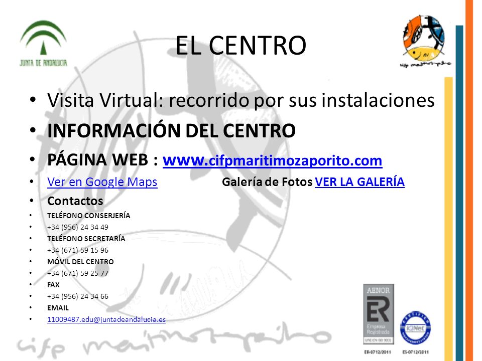 EL CENTRO Visita Virtual: recorrido por sus instalaciones