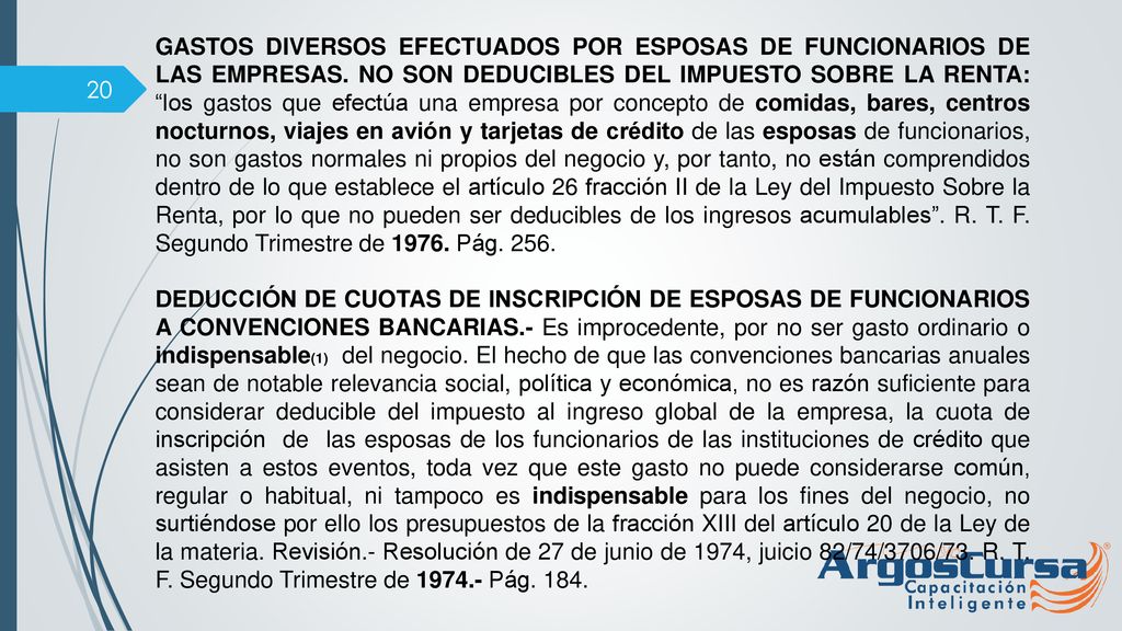 GASTOS DIVERSOS EFECTUADOS POR ESPOSAS DE FUNCIONARIOS DE LAS EMPRESAS
