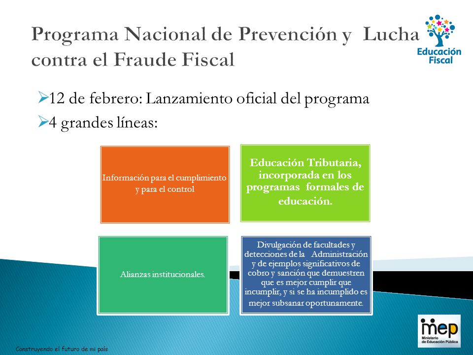 Programa Nacional de Prevención y Lucha contra el Fraude Fiscal