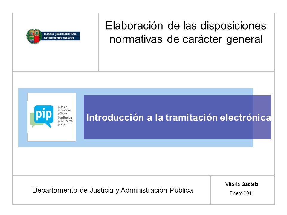 Elaboración de las disposiciones normativas de carácter general