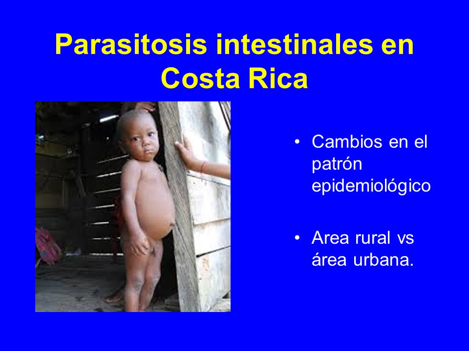 Parasitosis intestinales en Costa Rica