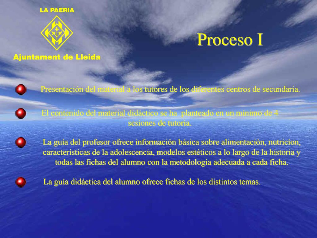 La guía didáctica del alumno ofrece fichas de los distintos temas.