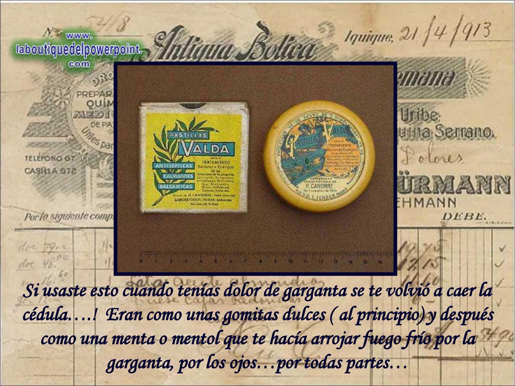 Si usaste esto cuando tenías dolor de garganta se te volvió a caer la cédula…..