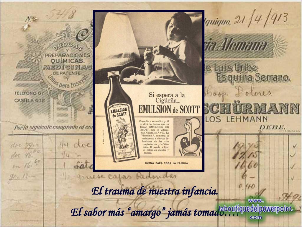 El trauma de nuestra infancia. El sabor más amargo jamás tomado…!