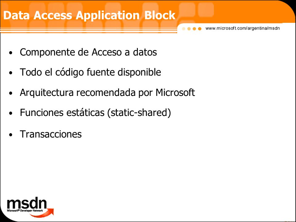 Data Access Application Block