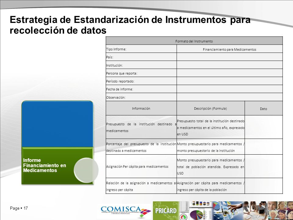Estrategia de Estandarización de Instrumentos para recolección de datos