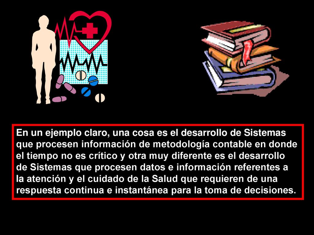 En un ejemplo claro, una cosa es el desarrollo de Sistemas