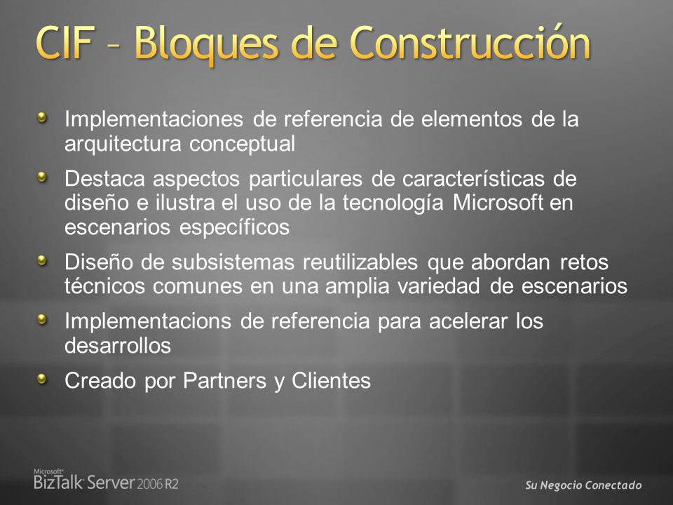 CIF – Bloques de Construcción