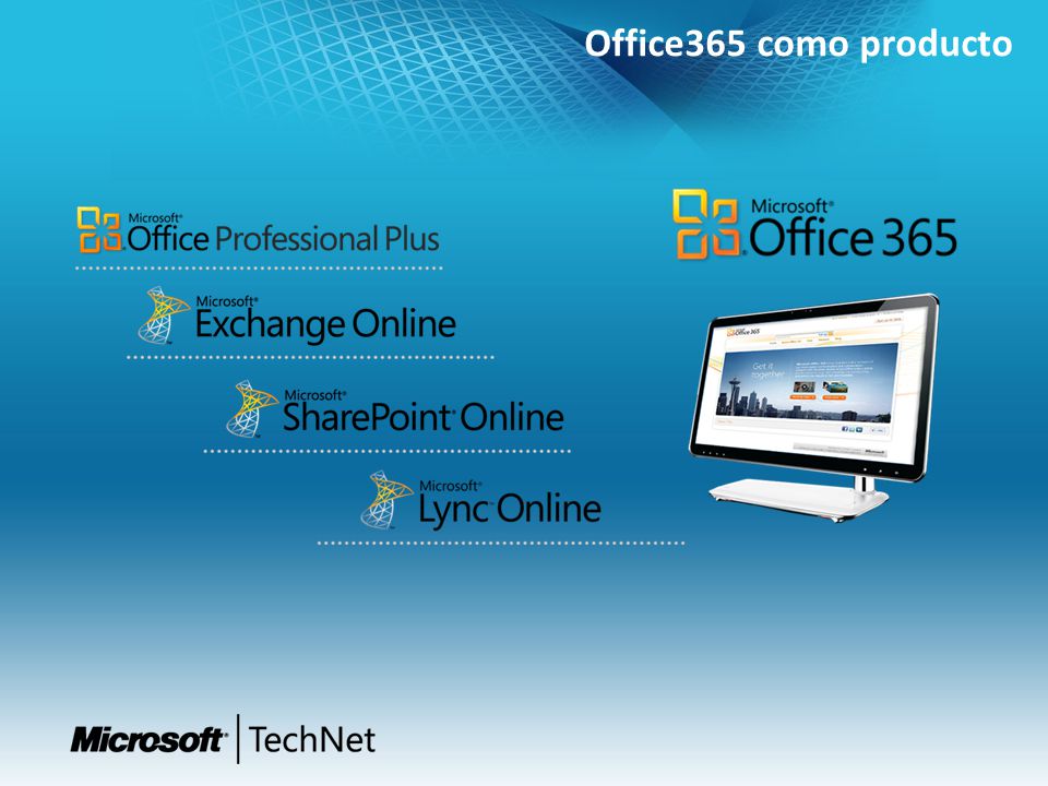 Office365 como producto