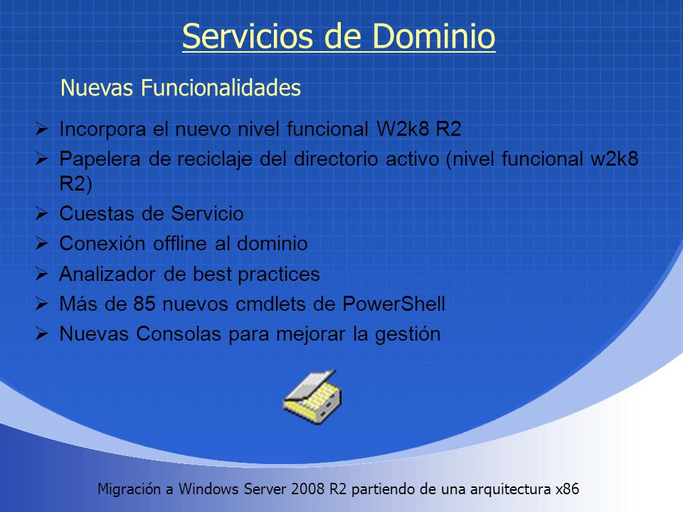 Servicios de Dominio Nuevas Funcionalidades