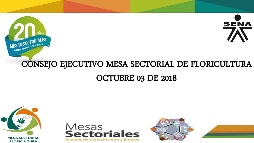 CONSEJO EJECUTIVO MESA SECTORIAL DE FLORICULTURA OCTUBRE 03 DE 2018