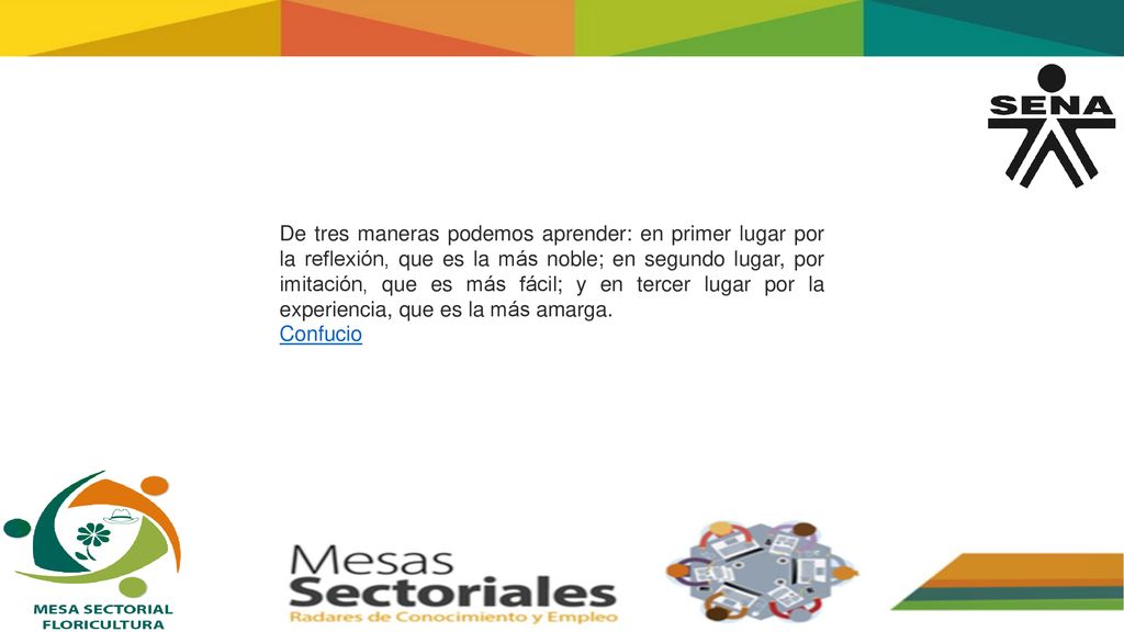 De tres maneras podemos aprender: en primer lugar por la reflexión, que es la más noble; en segundo lugar, por imitación, que es más fácil; y en tercer lugar por la experiencia, que es la más amarga.