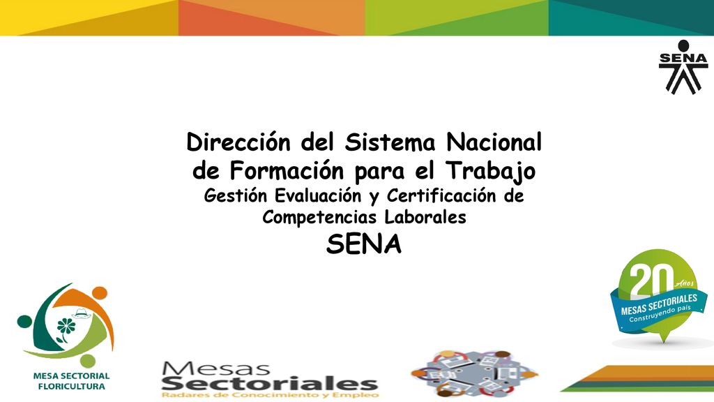 SENA Dirección del Sistema Nacional de Formación para el Trabajo