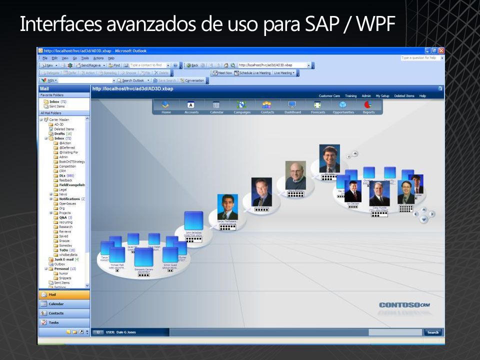 Interfaces avanzados de uso para SAP / WPF
