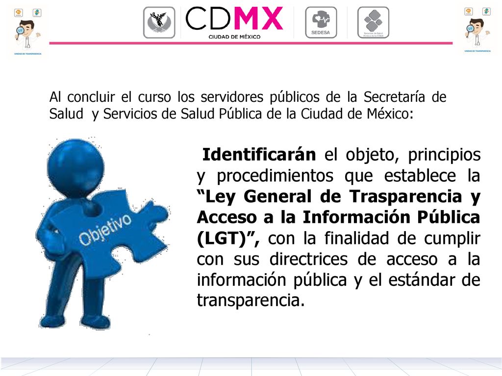 Al concluir el curso los servidores públicos de la Secretaría de Salud y Servicios de Salud Pública de la Ciudad de México: