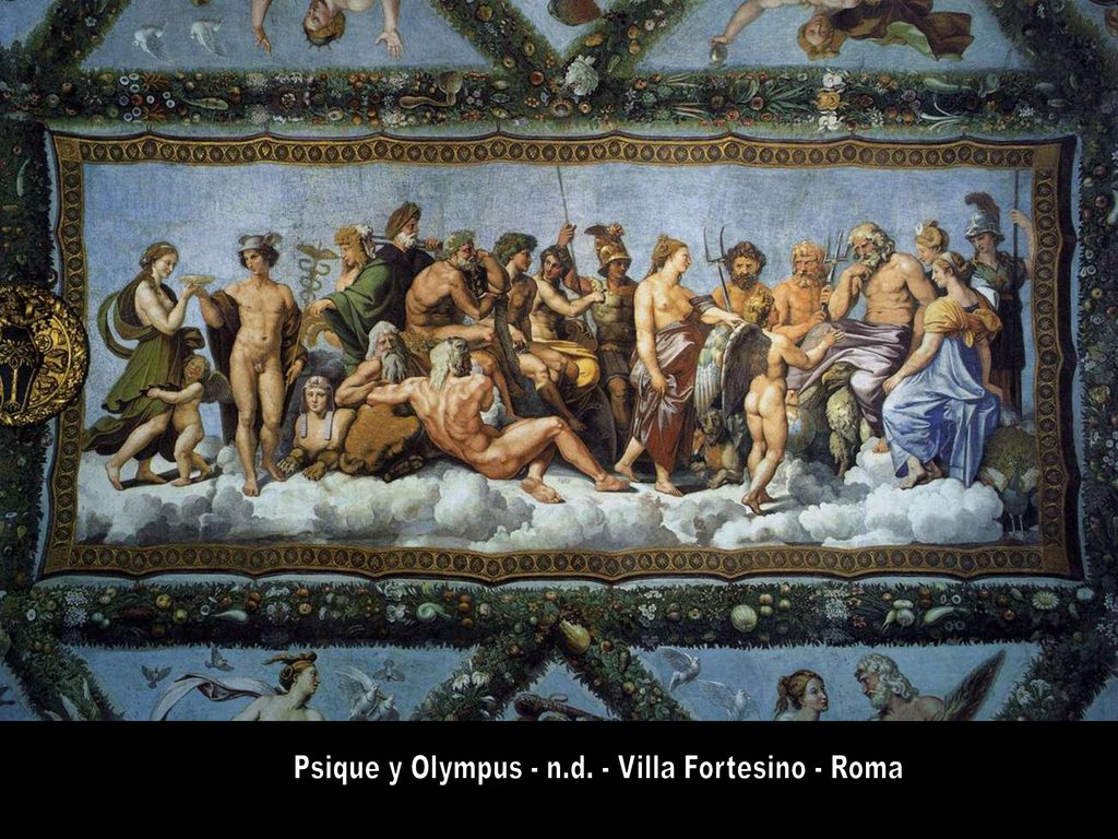 Psique y Olympus - n.d. - Villa Fortesino - Roma