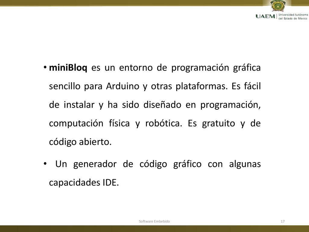 Un generador de código gráfico con algunas capacidades IDE.
