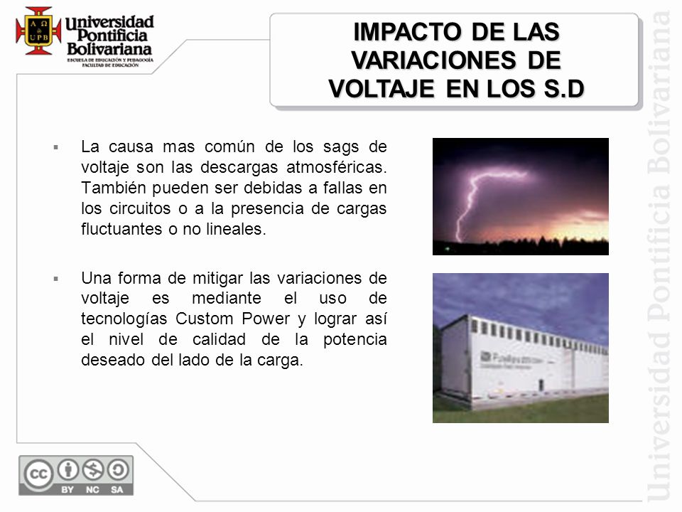 IMPACTO DE LAS VARIACIONES DE VOLTAJE EN LOS S.D