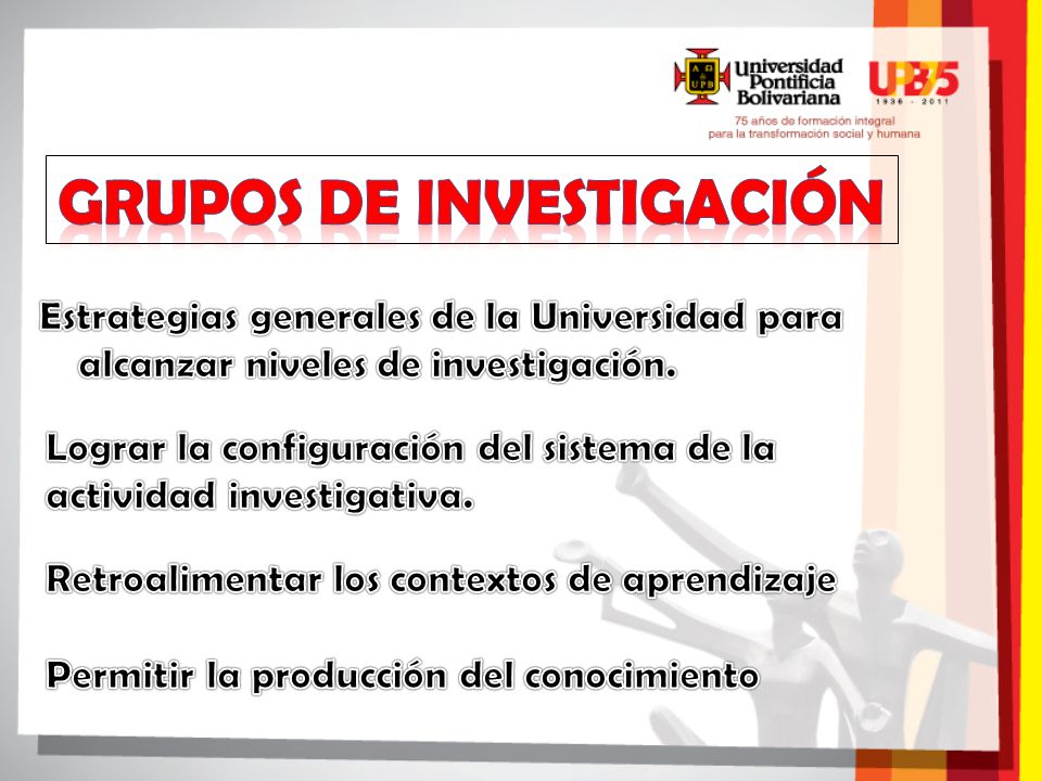 GRUPOS DE INVESTIGACIÓN