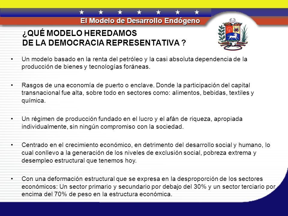 DE LA DEMOCRACIA REPRESENTATIVA