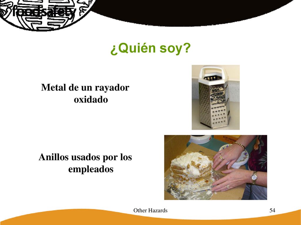 Metal de un rayador oxidado Anillos usados por los empleados