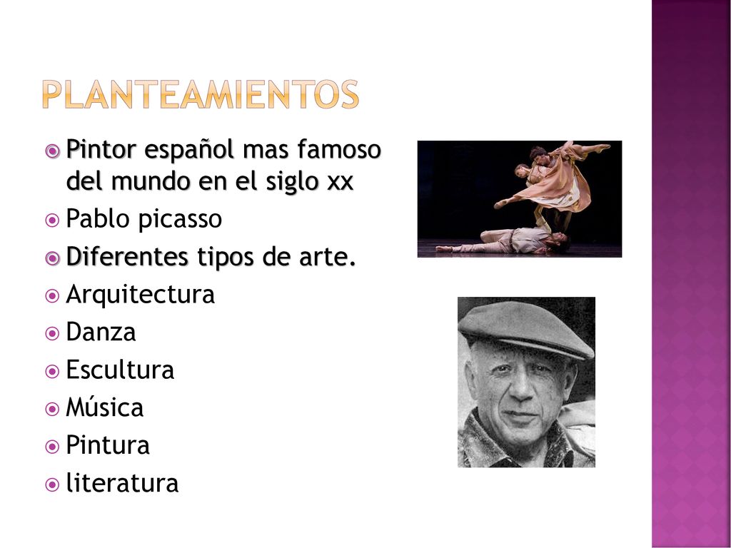 planteamiEntos Pintor español mas famoso del mundo en el siglo xx