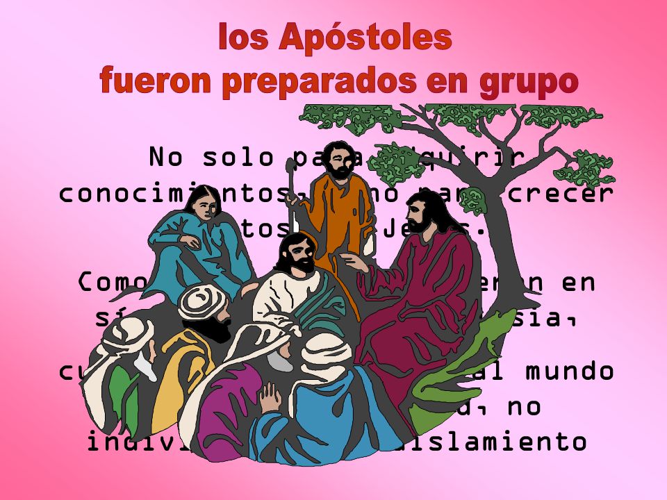 Como grupo se convirtieron en símbolo de toda la Iglesia,
