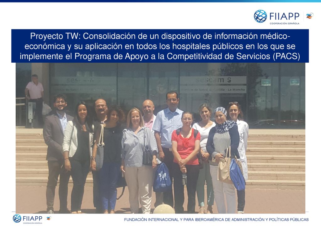Proyecto TW: Consolidación de un dispositivo de información médico-económica y su aplicación en todos los hospitales públicos en los que se implemente el Programa de Apoyo a la Competitividad de Servicios (PACS)