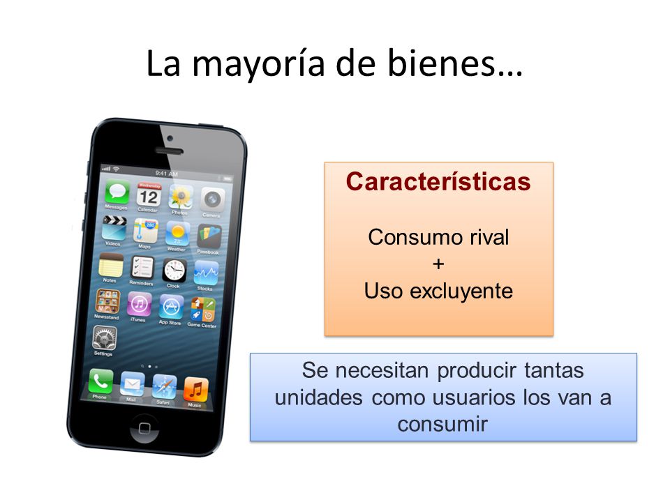 Se necesitan producir tantas unidades como usuarios los van a consumir