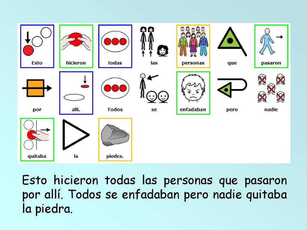 Esto hicieron todas las personas que pasaron por allí