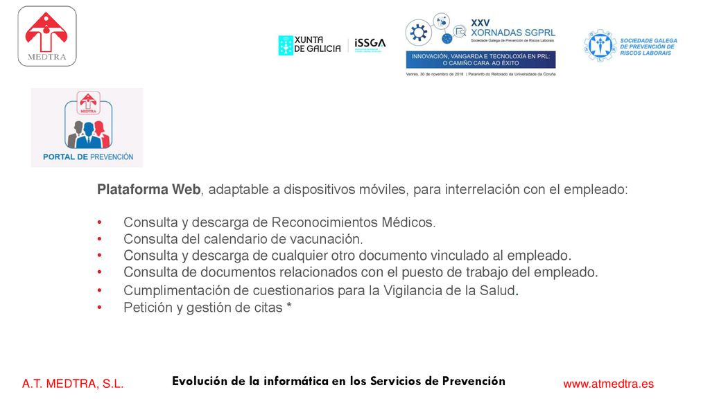 Plataforma Web, adaptable a dispositivos móviles, para interrelación con el empleado: