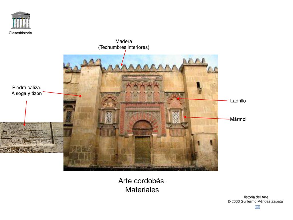 Arte cordobés. Materiales Madera (Techumbres interiores)