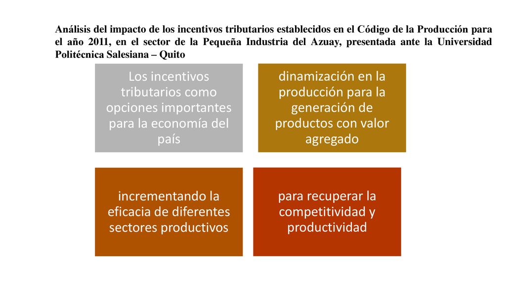 incrementando la eficacia de diferentes sectores productivos