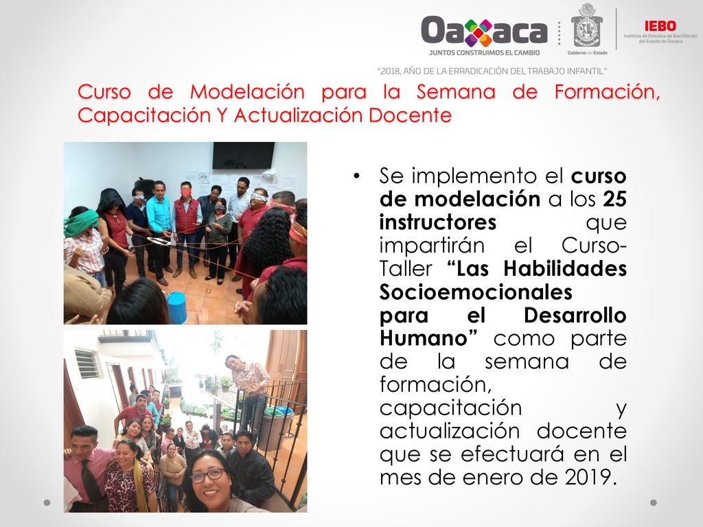Curso de Modelación para la Semana de Formación, Capacitación Y Actualización Docente