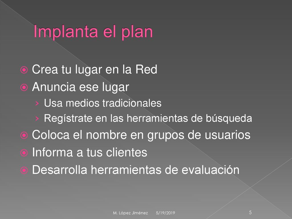 Implanta el plan Crea tu lugar en la Red Anuncia ese lugar