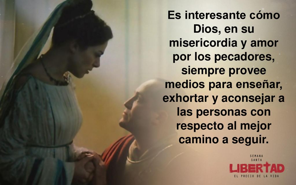 Es interesante cómo Dios, en su misericordia y amor por los pecadores, siempre provee medios para enseñar, exhortar y aconsejar a las personas con respecto al mejor camino a seguir.
